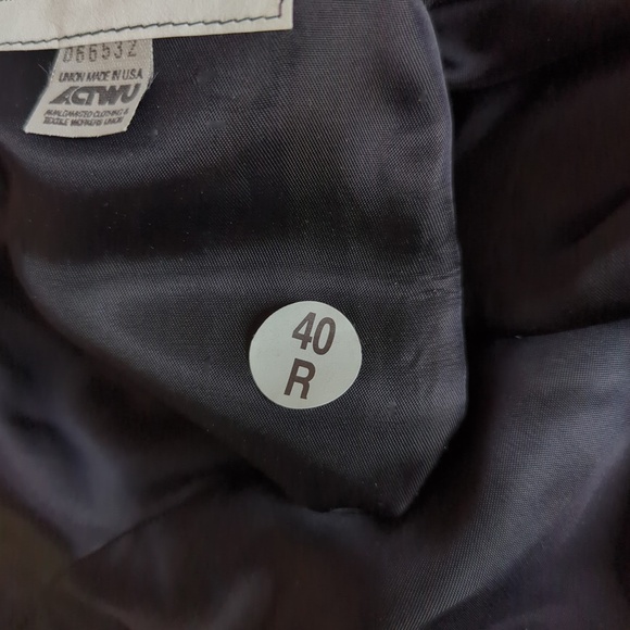 Stafford Executive Men’s Black Wool Single Breasted Notch Lapel Blazer - Picture 9 of 10